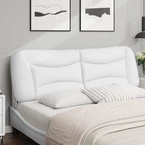 Kopfteil Kissen Hvar Weiß 152cm Kunstleder