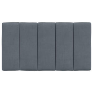 Kopfteil-Kissen Hanko Dunkelgrau 80cm