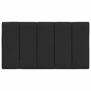 Schwarzes Samt Kopfteil-Kissen Hanko 80 cm