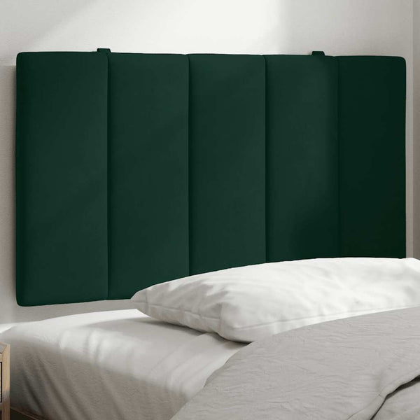 Kopfteil Kissen Hanko Dunkelgrün 80 cm