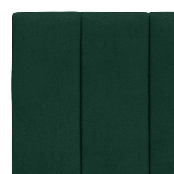 Kopfteil Kissen Hanko Dunkelgrün 80 cm