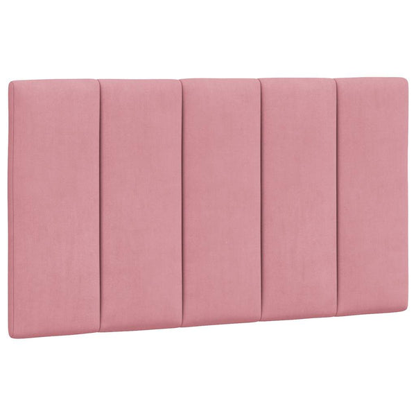 Kopfteil-Kissen Hanko Rosa 90 cm Samt