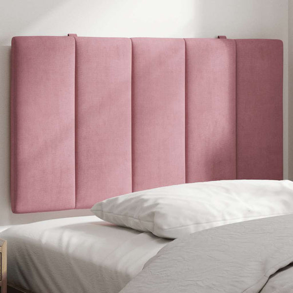 Kopfteil-Kissen Hanko Rosa 90 cm Samt
