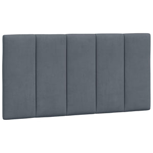 Kopfteil Kissen Hanko Dunkelgrau 100 cm
