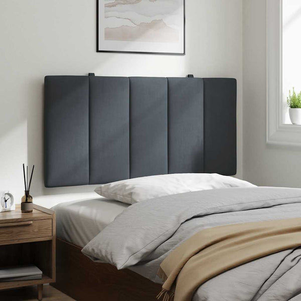 Kopfteil Kissen Hanko Dunkelgrau 100 cm