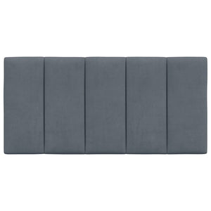 Kopfteil Kissen Hanko Dunkelgrau 100 cm