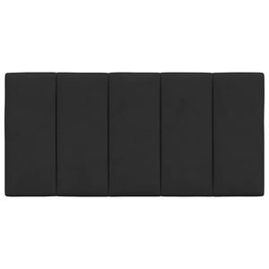 Schwarzes Samt Kopfteil-Kissen Hanko 100 cm