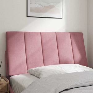 Kopfteil Kissen Hanko Rosa 100cm Samt
