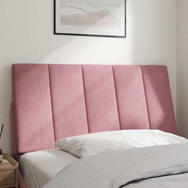 Kopfteil Kissen Hanko Rosa 100cm Samt