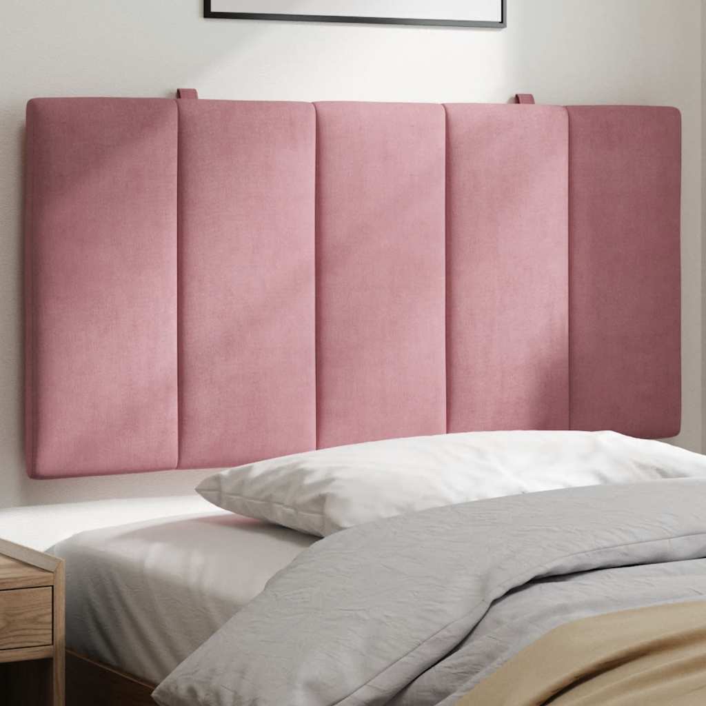 Kopfteil Kissen Hanko Rosa 100cm Samt