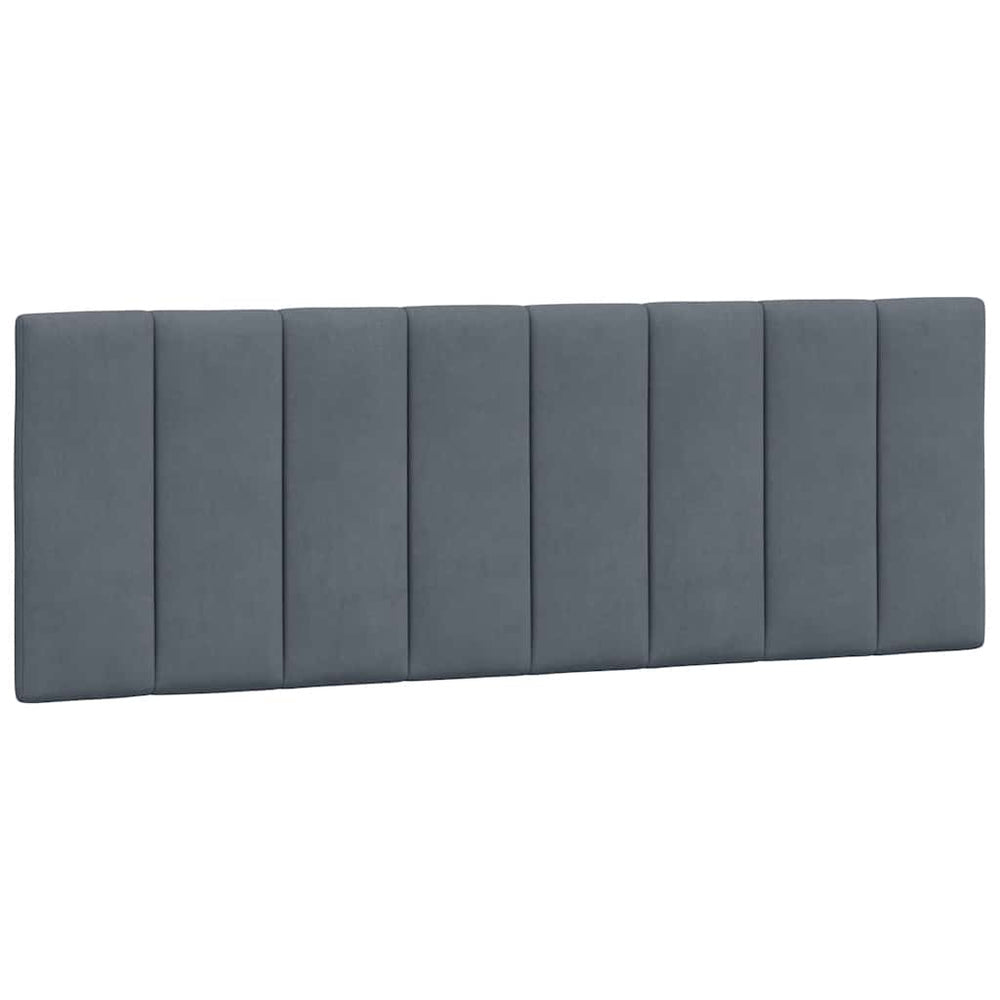 Kopfteil Kissen Hanko Dunkelgrau 120 cm