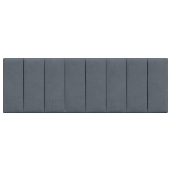 Kopfteil Kissen Hanko Dunkelgrau 120 cm