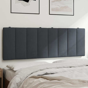 Kopfteil Kissen Hanko Dunkelgrau 120 cm
