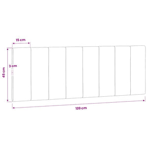 Kopfteil-Kissen Hanko Dunkelgrün Samt 120cm