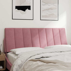 Kopfteil-Kissen Hanko Rosa 120cm Samt