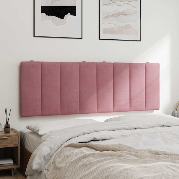 Kopfteil-Kissen Hanko Rosa 120cm Samt