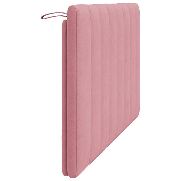 Kopfteil-Kissen Hanko Rosa 120cm Samt