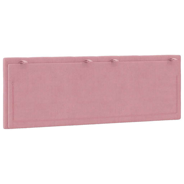 Kopfteil-Kissen Hanko Rosa 120cm Samt