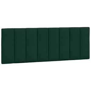 Kopfteil Kissen Hanko Dunkelgrün 140 cm Samt