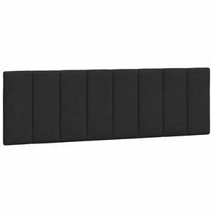 Kopfteil-Kissen Hanko Schwarz 160 cm Samt