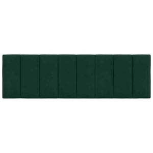 Kopfteil Kissen Hanko Dunkelgrün 160cm Samt