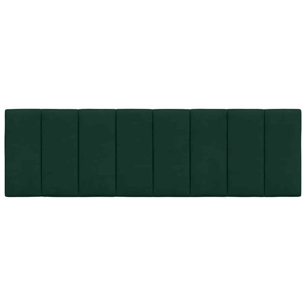 Kopfteil Kissen Hanko Dunkelgrün 160cm Samt