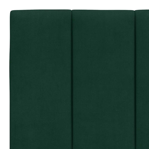 Kopfteil Kissen Hanko Dunkelgrün 160cm Samt
