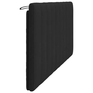 Kopfteil Kissen Hanko Schwarz 180cm Samt