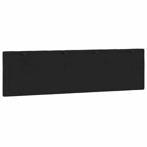 Kopfteil Kissen Hanko Schwarz 180cm Samt