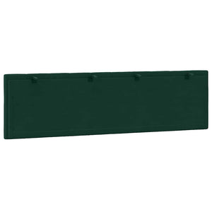 Kopfteil Kissen Hanko Dunkelgrün 180cm Samt