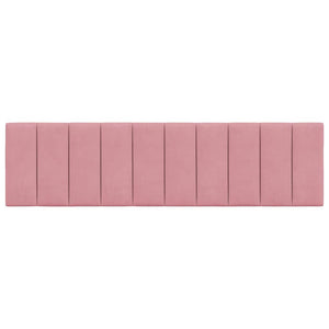 Kopfteil-Kissen Hanko Rosa 180cm Samt