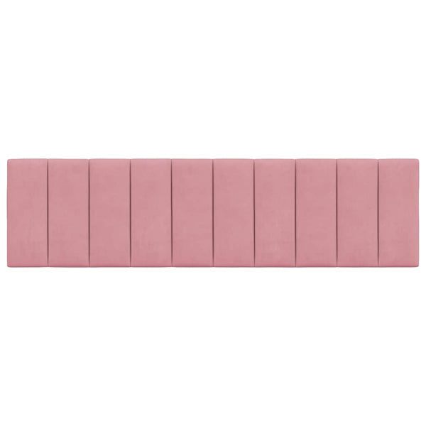 Kopfteil-Kissen Hanko Rosa 180cm Samt