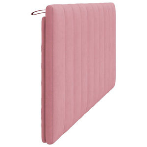 Kopfteil-Kissen Hanko Rosa 180cm Samt