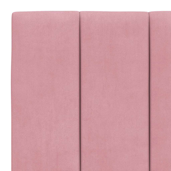 Kopfteil-Kissen Hanko Rosa 180cm Samt