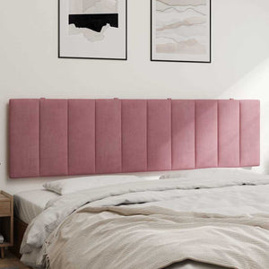 Kopfteil-Kissen Hanko Rosa 180cm Samt