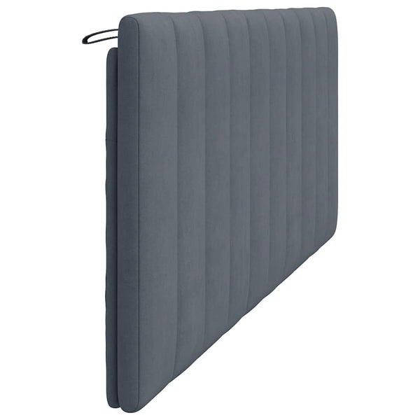 Kopfteil Kissen Hanko Dunkelgrau 200 cm