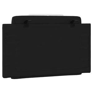 vidaXL Oreiller de tête de lit "Viana" noir et blanc 80 cm similicuir