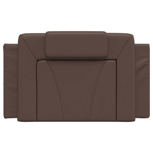 Kopfteil Kissen Viana Braun 90cm