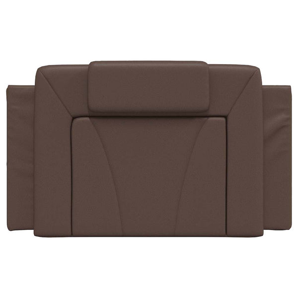 Kopfteil Kissen Viana Braun 90cm