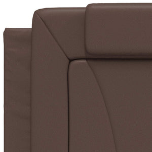 Kopfteil Kissen Viana Braun 90cm