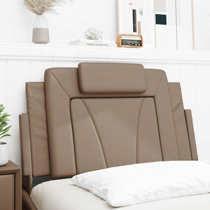 Kopfteil Kissen Viana Cappuccino-Braun 90cm