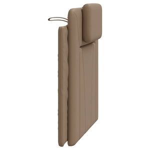 Kopfteil Kissen Viana Cappuccino-Braun 90cm