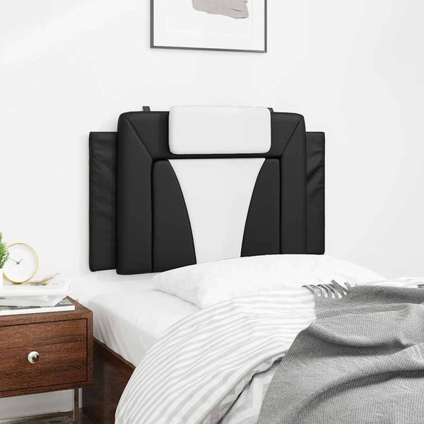 Kopfteil Kissen Viana Schwarz/Weiß 90cm