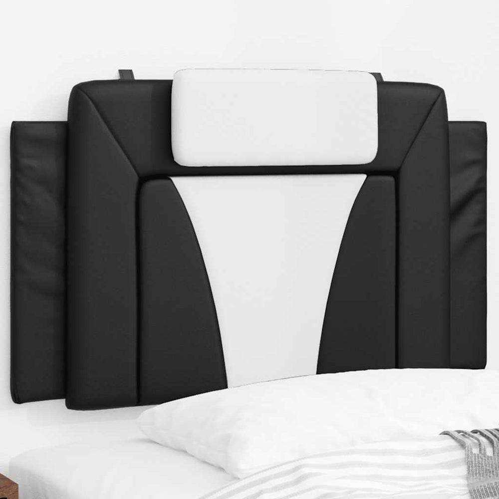 Kopfteil Kissen Viana Schwarz/Weiß 90cm
