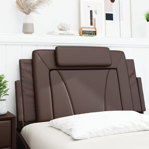 Kopfteil Kissen Viana Braun 100 cm