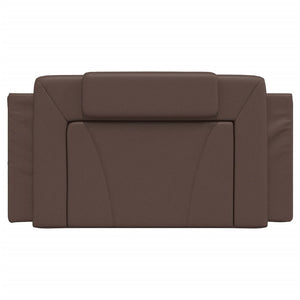 Kopfteil Kissen Viana Braun 100 cm