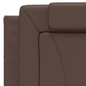 Kopfteil Kissen Viana Braun 100 cm