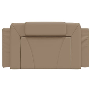 Kopfteil Kissen Viana Cappuccino-Braun 100cm
