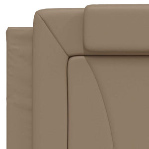 Kopfteil Kissen Viana Cappuccino-Braun 100cm