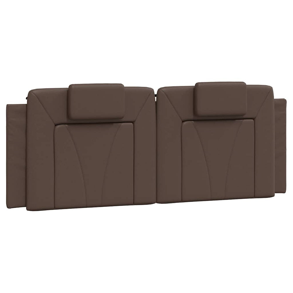 Kopfteil-Kissen Viana Braun 120 cm